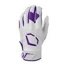 Evoshield Standout Adult Baseball/Softball Batting Gloves - White/Purple - XXL — photo 3