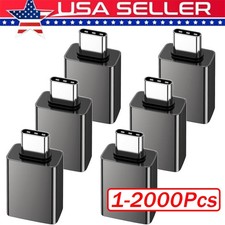 USB-C 3.1 Male to USB A Female Adapter Converter OTG Type C Android Phone Lot