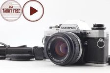 [MINT w/ Manual Adapter] Olympus OM-10 Film Camera + 50mm f/1.8 Lens From JAPAN