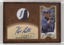 2020 Topps Reverence Series 2 3/10 Blake Snell #TRAP-BS Patch Auto 03cz