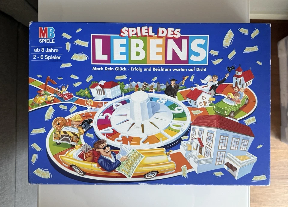 MB Spiele Spiel des Lebens - ab 8 Jahren - für 2 bis 6 Spieler - Bild 1 von 2