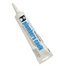 Hercules Plumber's Caulk, Adheres To Everything, Crystal Clear - 5.5 oz.