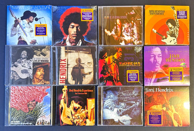 JIMI HENDRIX Experience SET OF 12 SEALED CDs LIVE+RARE Legacy+Dagger 2000-2023