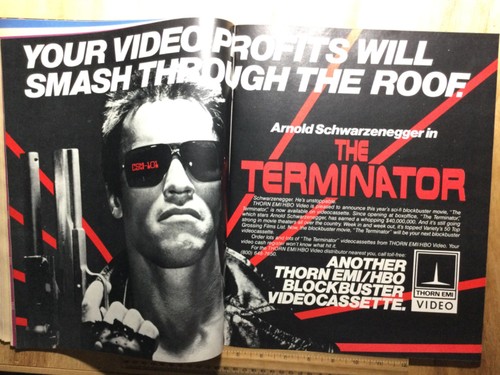 Billboard Magazine: March 30, 1985 - More ads than usual NASHVILLE Terminator ad - Foto 13 di 21