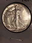 1943-D DDO Walking Liberty Half Dollar  CH,-BU