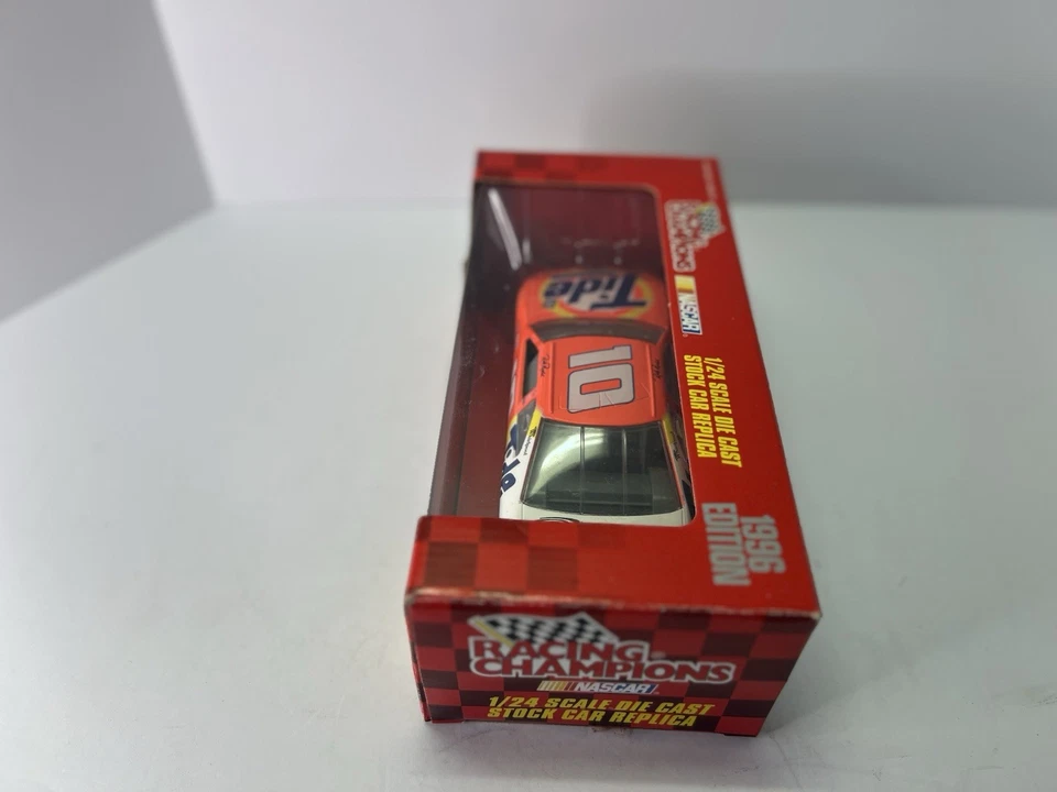 De colección 1996 Ricky Rudd Tide Racing Team #10 Racing Champions NASCAR Diecast Foto 4 de 4