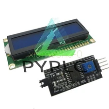 1602 16x2 LCD Character Display + IIC/I2C Serial interface Board Module