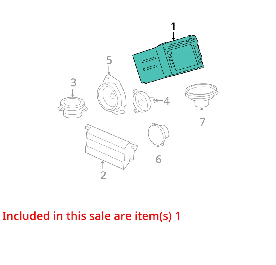 2006-2011 Buick Lucerne Am Fm Cd Player Radio Receiver X2QAJ - Image 3 of 4