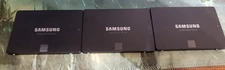 LOT OF 3 SAMSUNG 870 EVO MZ-77E500 2.5” 500GB SATA III INTERNAL SSD SOLID STATE
