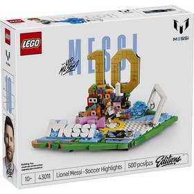 LEGO Editions Lionel Messi Soccer Highlights Building Set, 500 Pieces, Ages 10+,