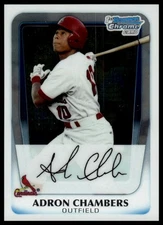 2011 Bowman Adron Chambers #BCP90 Chrome Prospects