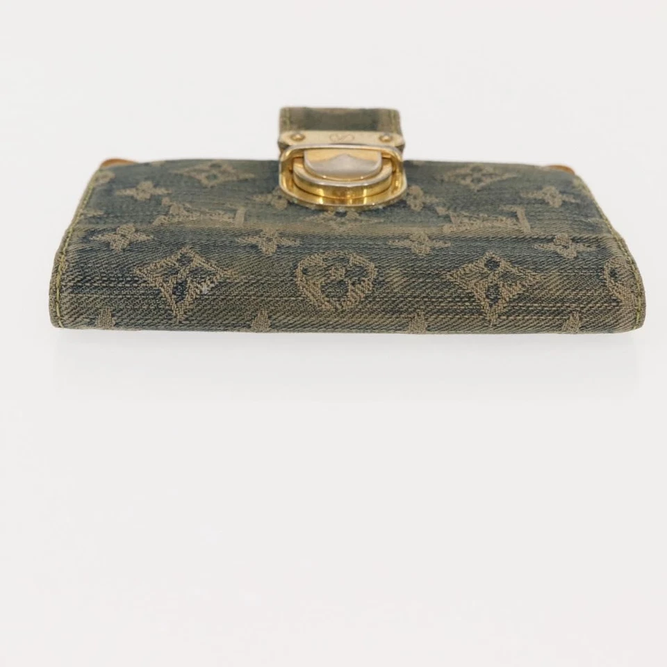 Подлинный синий джинсовый чехол для планировщика дня LOUIS VUITTON с монограммой R20010 148155 - Изображение 4 из 4