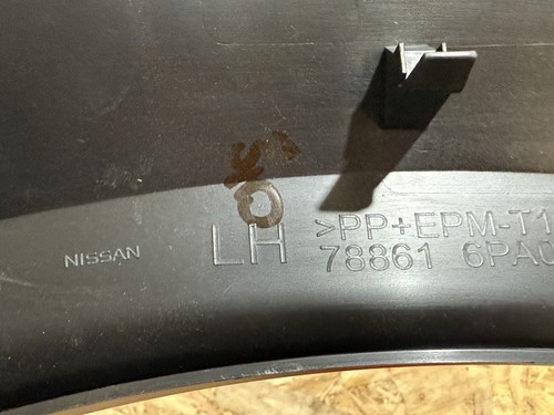 2021 NISSAN JUKE MK2 F16 FENDER ARCH MOULDING TRIM REAR LEFT 788616PA0A - Picture 7 of 7
