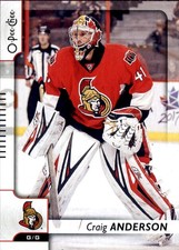 2017-18 O-Pee-Chee #36 Craig Anderson - HKY