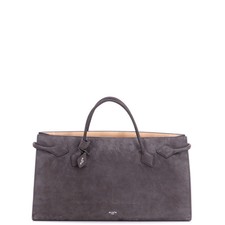 Alaia Le Teckel Tote Suede
