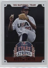 2015 Panini Stars and Stripes Longevity Parallel Ruby /199 Austin Smith #9 0ty6