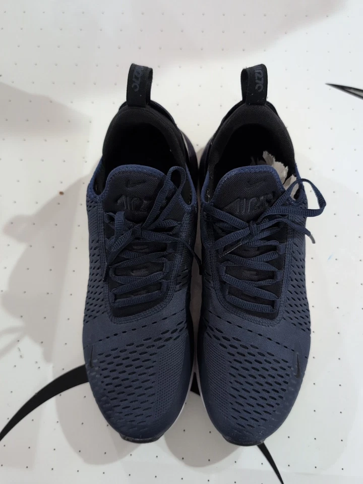 Talla 11.5 - Nike Air Max 270 Midnight Navy Negro Foto 4 de 4
