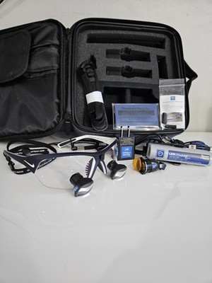 Designs for Vision 2.5x Dental Loupes Nike Skylon Ace Frame + LED DayLite Micro