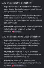 Mac X Selena Ultimate 27-piece Complete Collection Bundle 2016 2020 Bnib Mac X Selena Ultimate 27-piece Complete Collection Bundle 2016 2020 Bnib