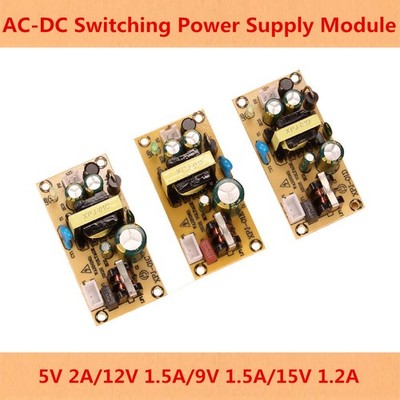 AC-DC 5/9/12/15V Switching Power Supply Module Bare Circuit Board Regulator