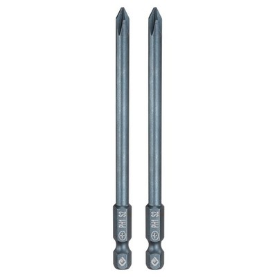 2pcs PH1 1/4''x4'' Magnet S2 Tip for Phillips