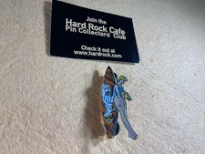 G13-10 HARD ROCK CAFE PIN - MIAMI / SURFER GIRLS WITH SURFBOARD - LIMITED of 500