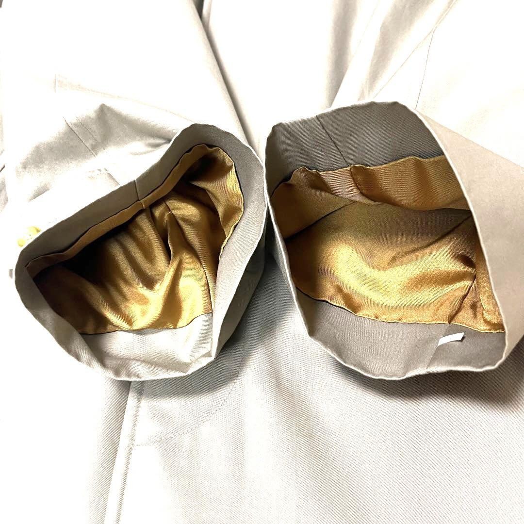 Burberry Bal-collar Coat 2way Liner Beige Cotton Wool Free Size For Men thumbnail 18