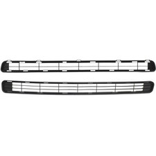 New Front Upper Lower Bumper Grille For 2006-2008 Toyota Rav4 Textured Black