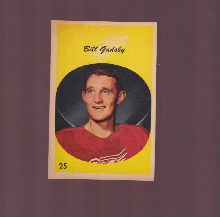 1962 - 63 Parkhurst #25 Bill Gadsby near mint