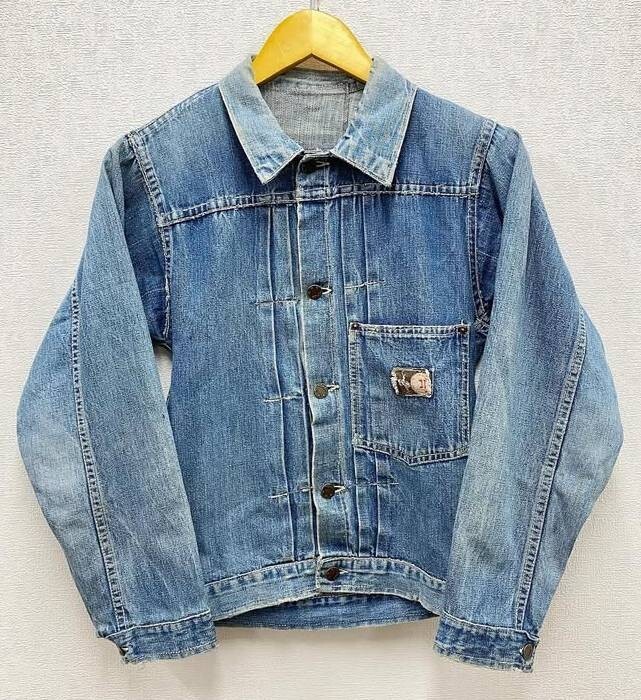 Vintage 1930s 1940s Montgomery Ward 101 1st Denim… - image 8