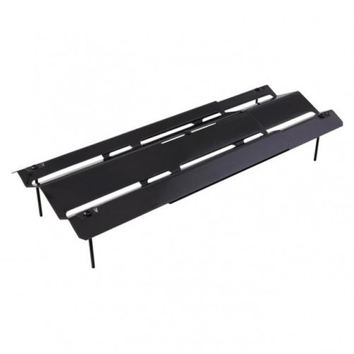 Steel Porcelain Heat Plate Black - 1 x 8.38 x 15 in.