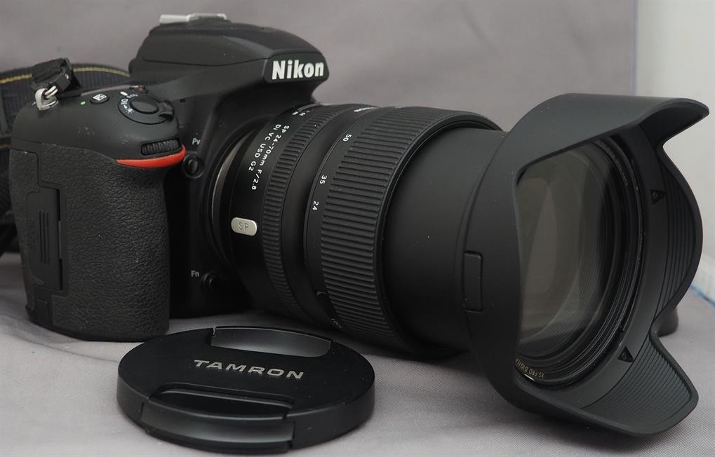 Nikon D750 FX DLSR w/ Tamron 24-70 1:2.8 Lens + Battery and Charger  [WH]