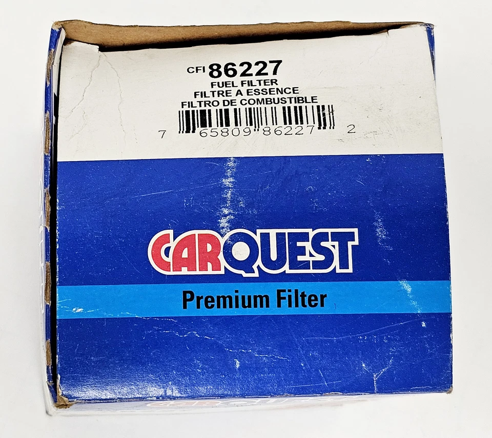 Filtro de combustible Carquest Premium para Chrysler New Yorker 1991-93 número de modelo 86227 Foto 2 de 4