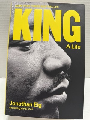 King: A Life by Jonathan Eig (2023, Hardcover) - SIGNED