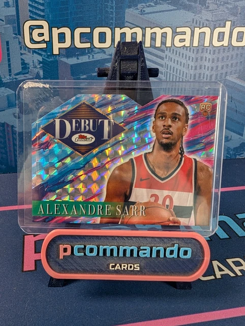 Topps Finest - Alexandre Sarr Debut RC Geometric 