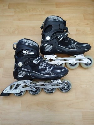 Fila Inline Skates Schwarz Grau Größe 44