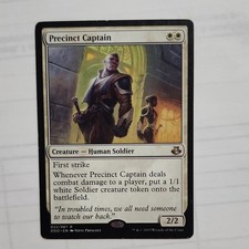 Magic: The Gathering Precinct Captain Creature White Rare Duel Decks English Pr…