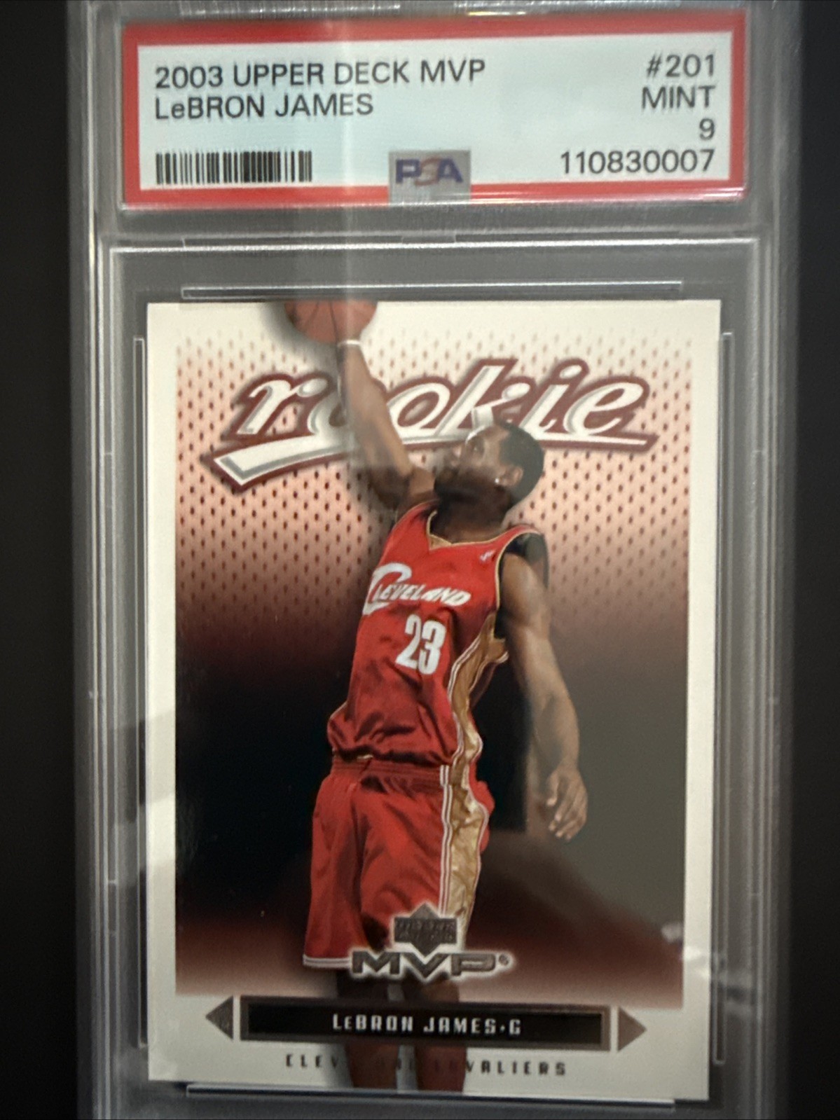 LeBron James 2003 Upper Deck MVP #201 Base Price Guide - Sports