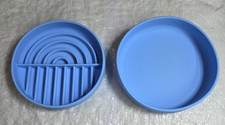 Small Dogs  Cats Dog Bowls Set , Portable Non-Slip Silicone Food  Water