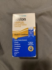 1 Bausch  Lomb Boston SIMPLUS Multi-Action Solution Carry-On Size 1fl Oz 03/28