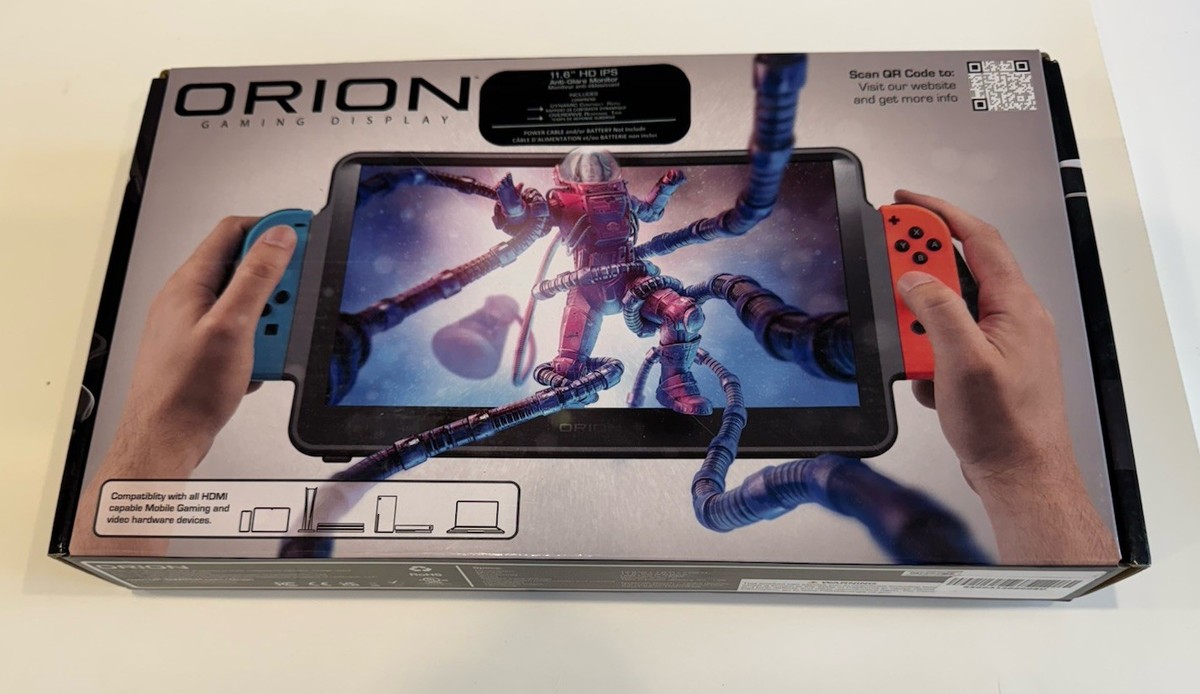 Orion KTJDP100 Portable Monitor for Nintendo Switch for sale