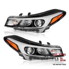 Front Headlight Assembly Compatible with 2017 2018 Kia Forte Forte 5 A Pair
