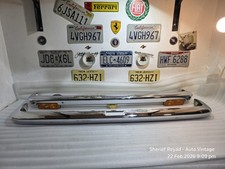 Fiat 128 Coupe S Sl Front And Rear Bumpers Cromodora Original New Item Italian