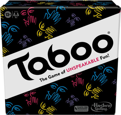 Hasbro Gaming Taboo Classic Game, Party Word Guessing Game for Adults and Teens,
