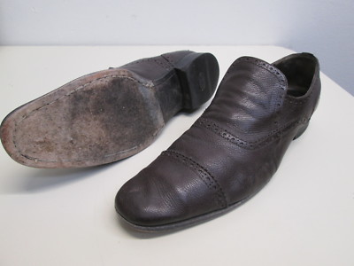Bally Of Switzerland Men\'s Cap Toe Leather Dress Shoes‎ Brown Size 9.5 D Bally men brown cap toe Shoes size 9.5 D | eBay main image 4