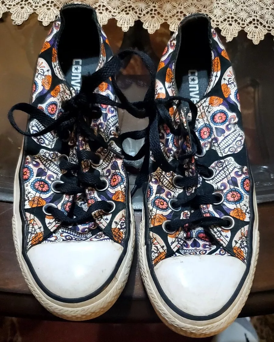 Sugar skull converse 2024 journeys