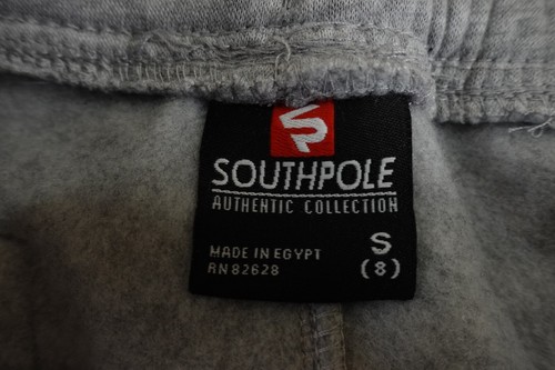 Southpole Boys Size Small (8) Heather Gray Fleece Pocketed Joggers NWT - Picture 2 of 7