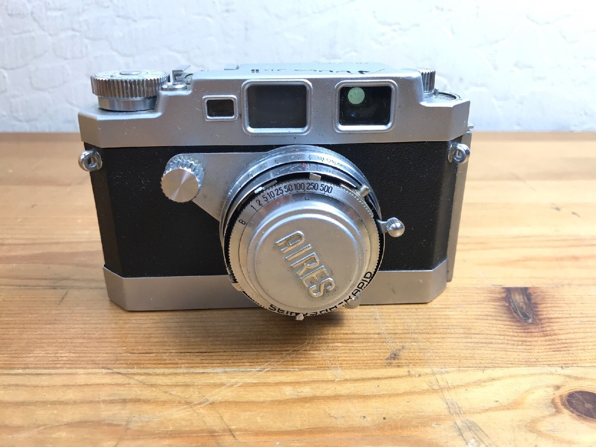 Aires 35-ⅡA　AIRES CAMERA　フィルムカメラ　専用ケース付き フィルムカメラ アイレス Aires 35-IIIB 昭和レトロ