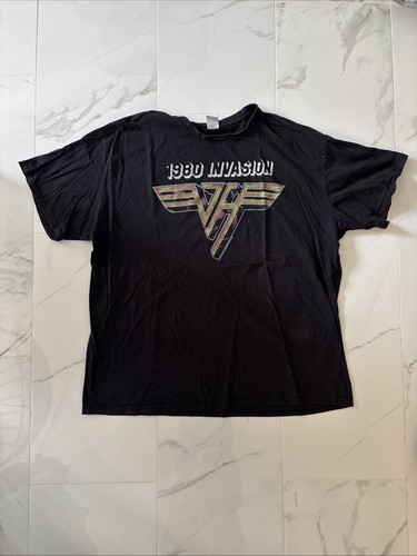 Van Halen 1980 Invasion Tour Reissue Shirt, Size 3X