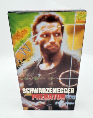 Predator 1987 VHS Arnold Schwarzenegger Carl Weathers Classic Sci-Fi Horror